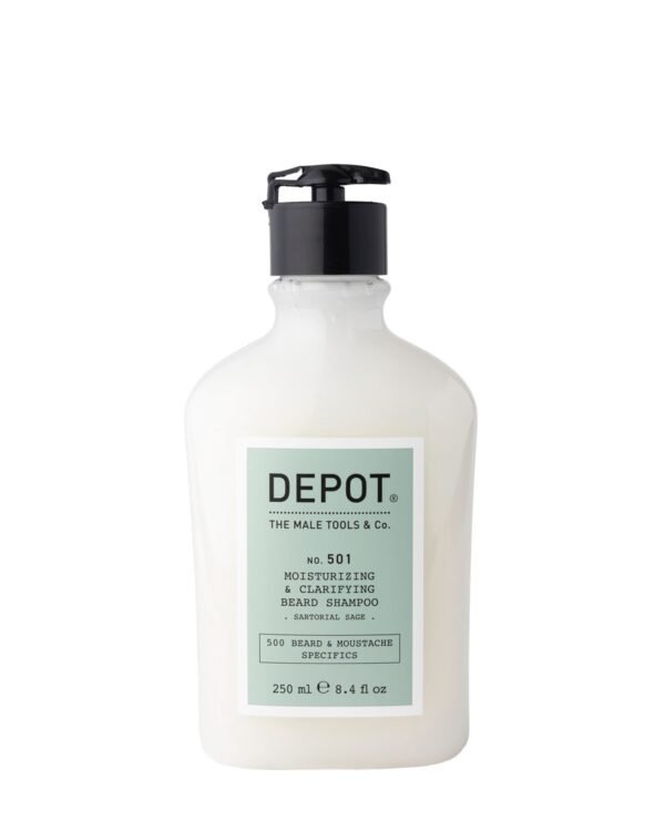 No.501 Moisturizing & Clarify Beard Shampoo 250Ml Sartotial Sage
