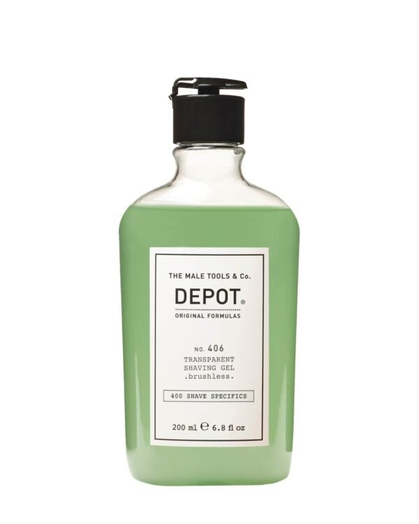 No.406 Transparent Shaving Gel Brushless .200 Ml